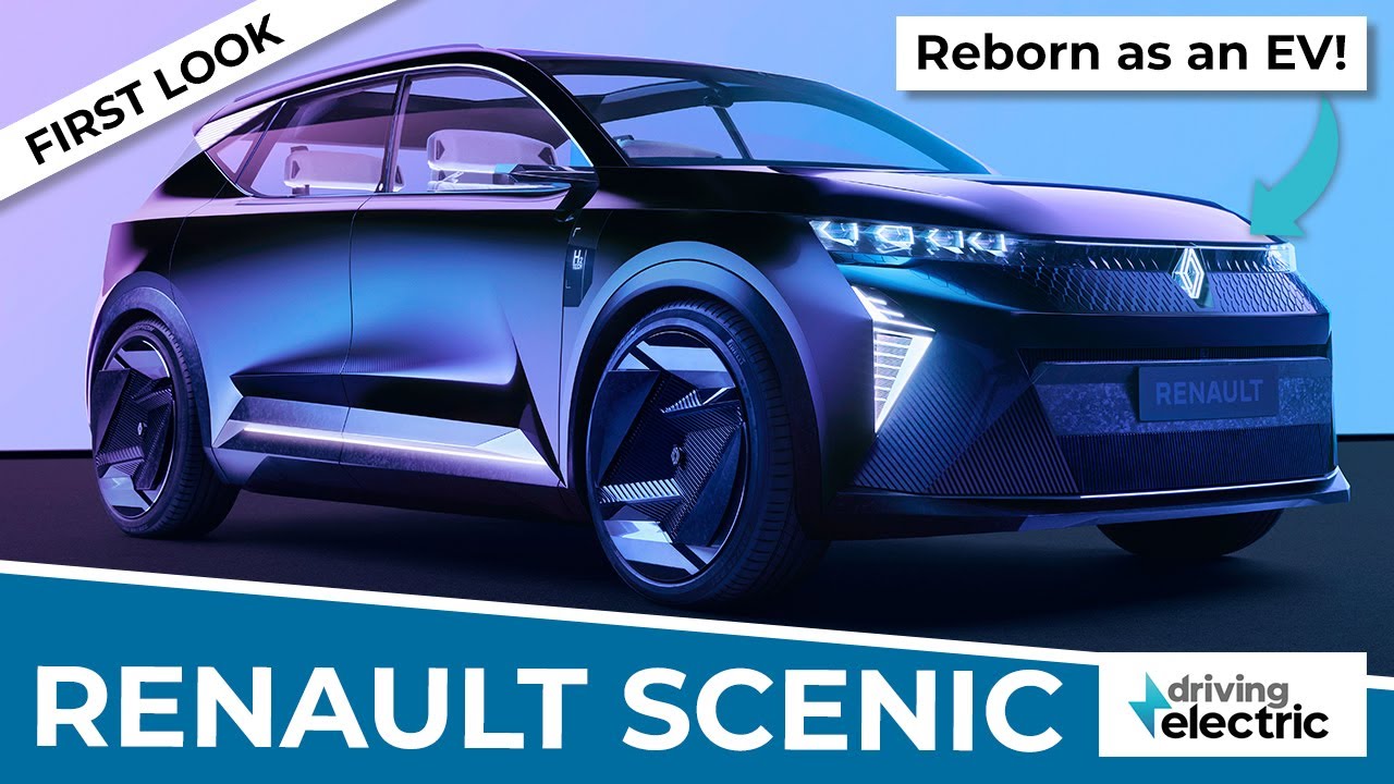 Renault Scenic returning as an electric SUV! First-look at Scenic Vision concept – DrivingElectric