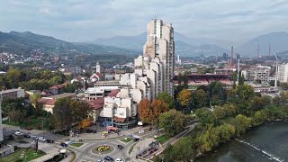 Zenički Neboder Svojevremeno Najviša Stambena Zgrada Jugoslavijelamelauz Stadion Bilinom Polje