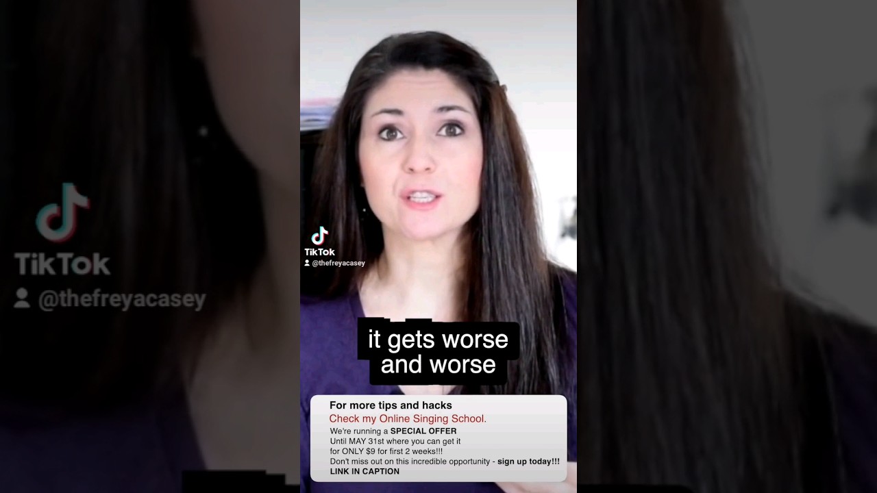 Watch How to Kill your Voice✨ #shorts #voicecoach #singingtips #singing #singers #vocalcoach #voiceteacher on YouTube Watch How to Kill your Voice✨ #shorts #voicecoach #singingtips #singing #singers #vocalcoach #voiceteacher on YouTube