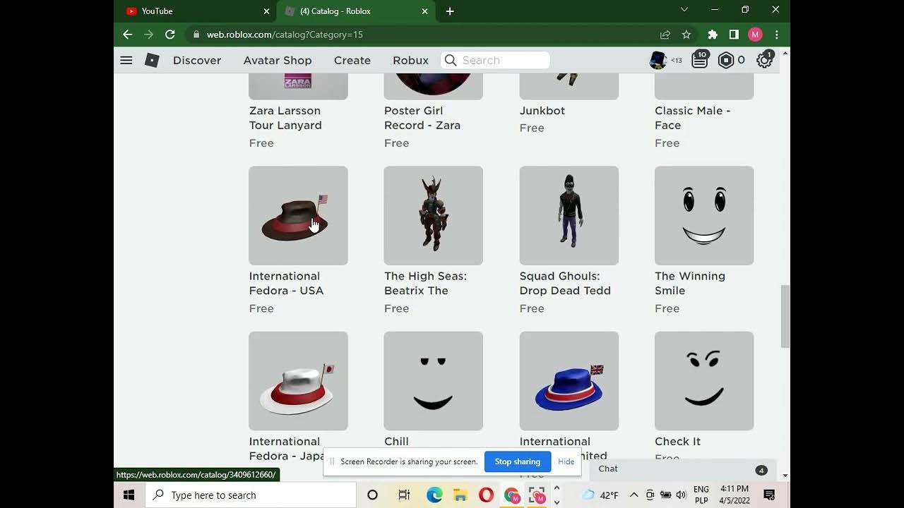 jak miec rzeczy do robloxa za darmo - YouTube