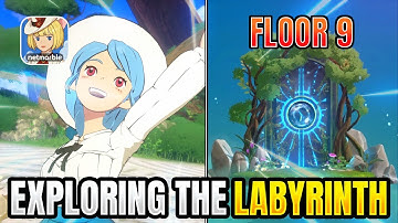 Exploring the Labyrinth | Floor 9 | Engineer 【Ni no Kuni: Cross Worlds】