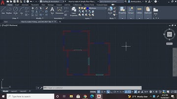 How to make A Simple Floor Plan in AutoCAD 2021 Part 1 of 4!