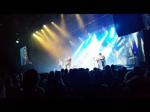 טונה עומדים במקום חי בהאנגר 