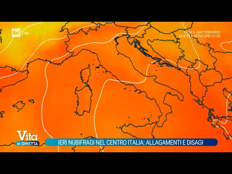 Video Meteo, nuova ondata di calore in arrivo - Vita in diretta 26/08/2026