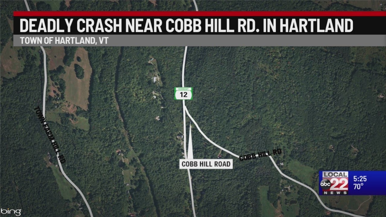 One dead, two seriously injured in Hartland crash - YouTube