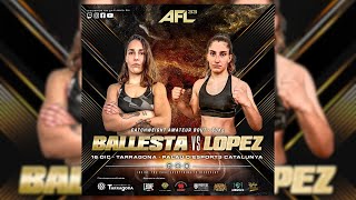 AFL 33 Tarragona | Fina Ballesta VS Ylenia Lopez - YouTube