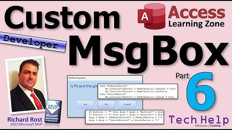 Maak een aangepaste dynamische MsgBox in Microsoft Access met VBA. Deel 6: Standaardknop
