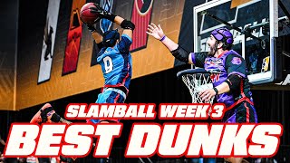 SEVEN MINUTES OF THE BEST DUNKS FROM SlamBall Week 3