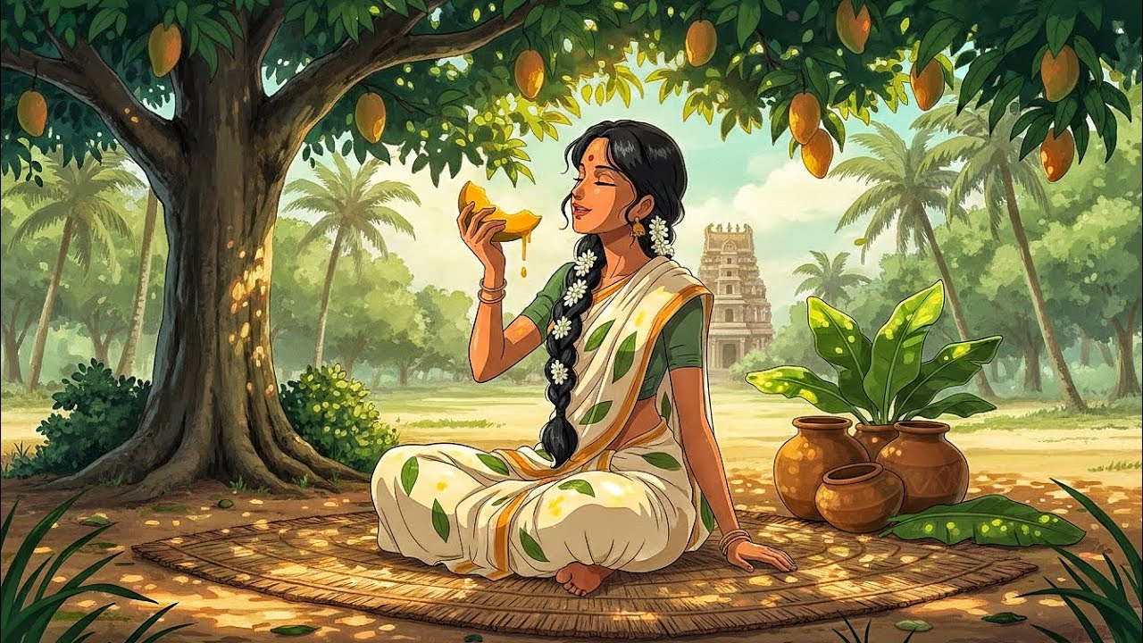 Mango season in South India ghibli video/Ghibli videos/Ghibli life/Ghibli days