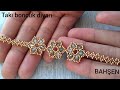 Boncuktan şık bileklik nasıl yapılır/ yenilendi/ How to make a stylish bracelet from beads