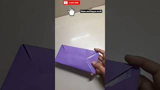 easy paper envelope #easy #craft #origami #DIY #shorts