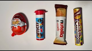 Some Lot's of Candies | Cutting ASMR | Kinder JOY Srprise Egg M&Ms unpacking