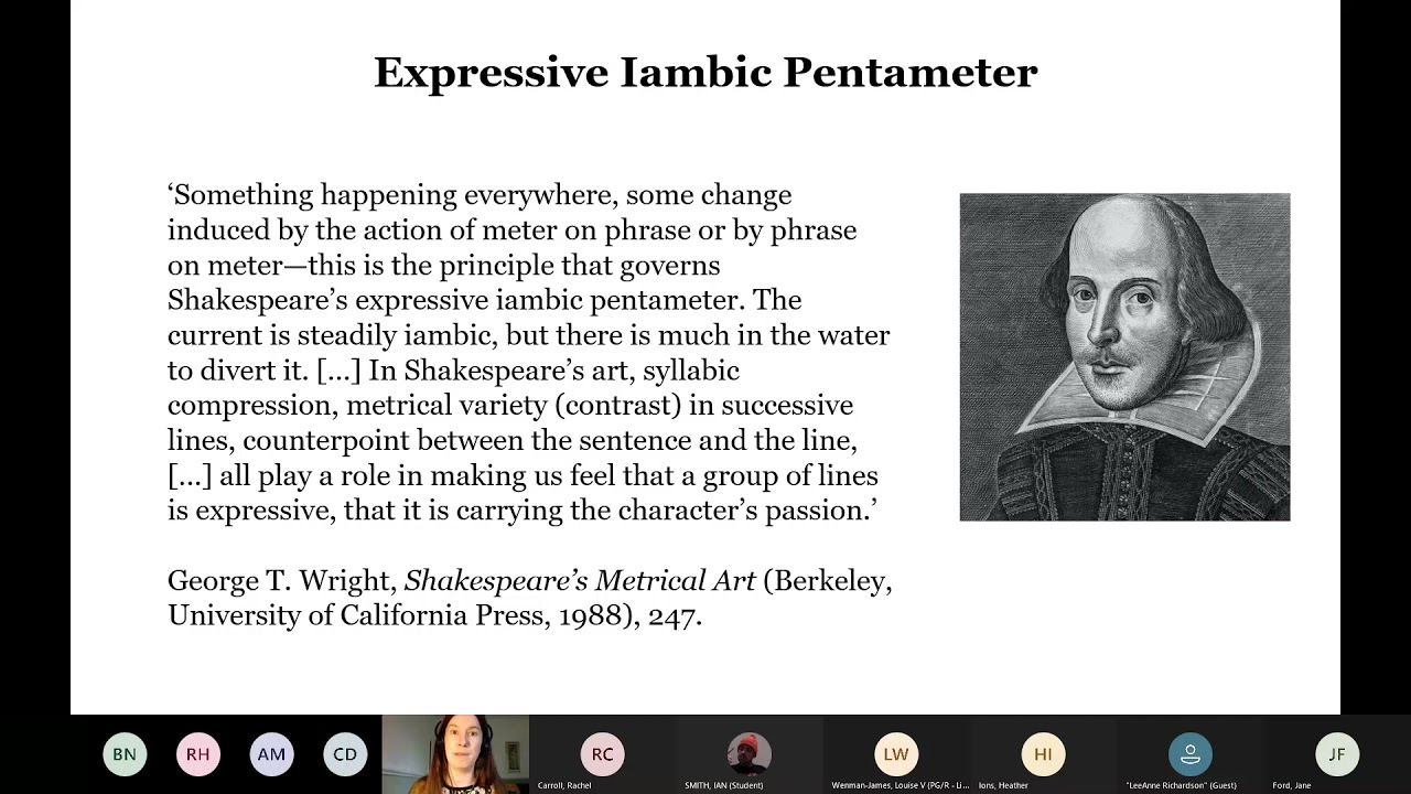 Dr Sarah Parker on Michael Field's Verse Dramas. TU English & Creative Writing Research Seminar.