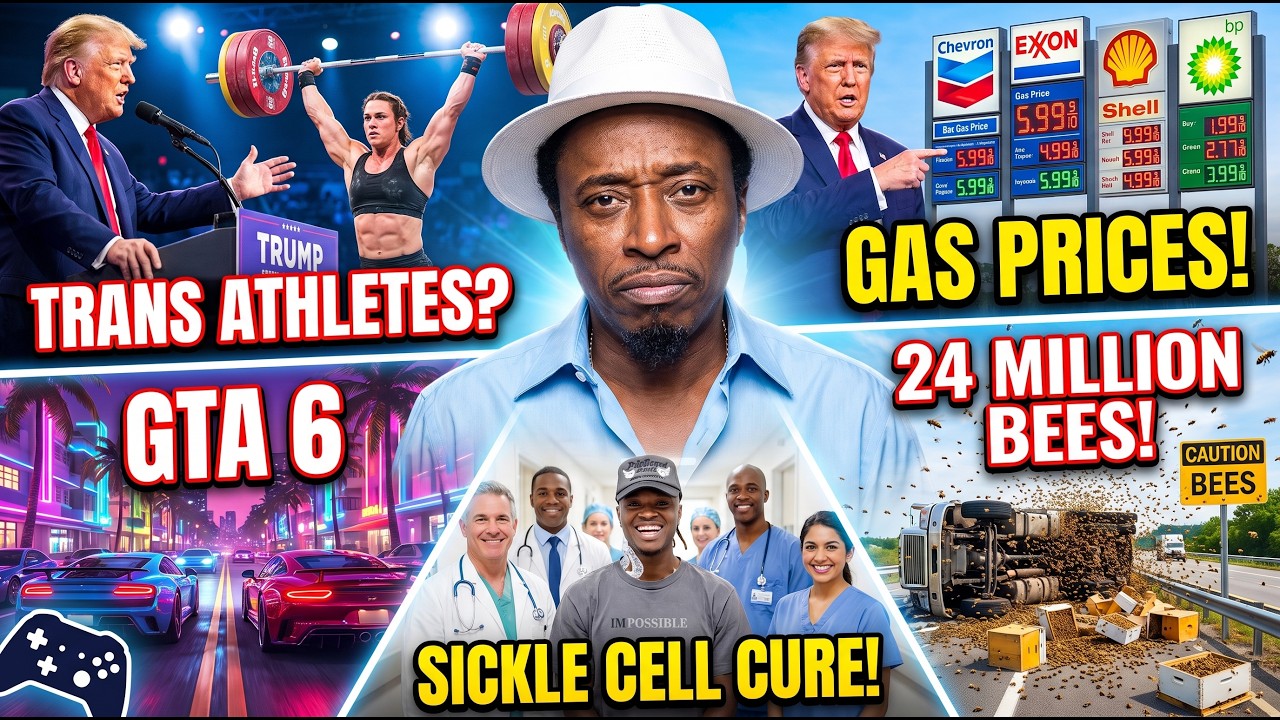 Eddie Griffin Talks Trump on Trans Athletes, Oil Companies, GTA 6, Sickle Cell Cure & Bees Escape