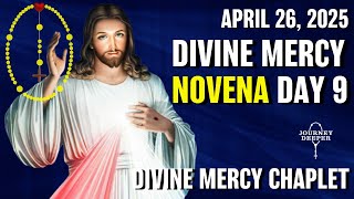 Divine Mercy Novena Day 9 ✝️ with Chaplet of Divine Mercy ✝️ April 26, 2025