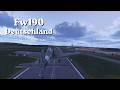 Fw190 über Deutschland ✈️ | Von Oberpfaffenhofen nach Augsburg