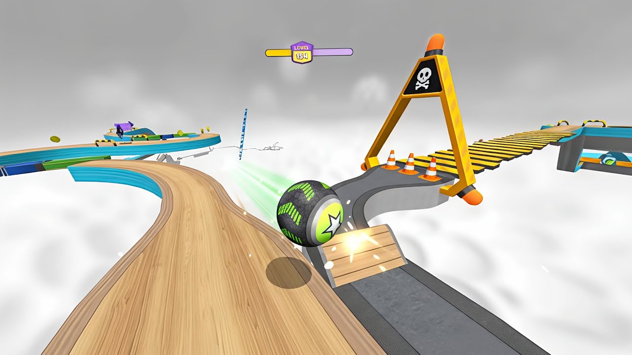 Going Balls SpeedRun Going Rolling portal open ASMR ios walkthrough android gameplay 