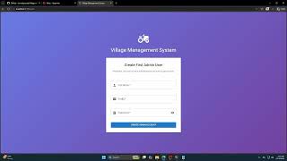 Village Management Setup