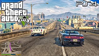 Grand Theft Auto V PS4 Free Roam Gameplay