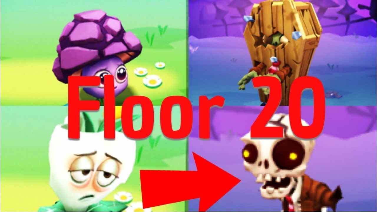 Plants VS Zombies 3 Floor 20! Devour Tower! - YouTube