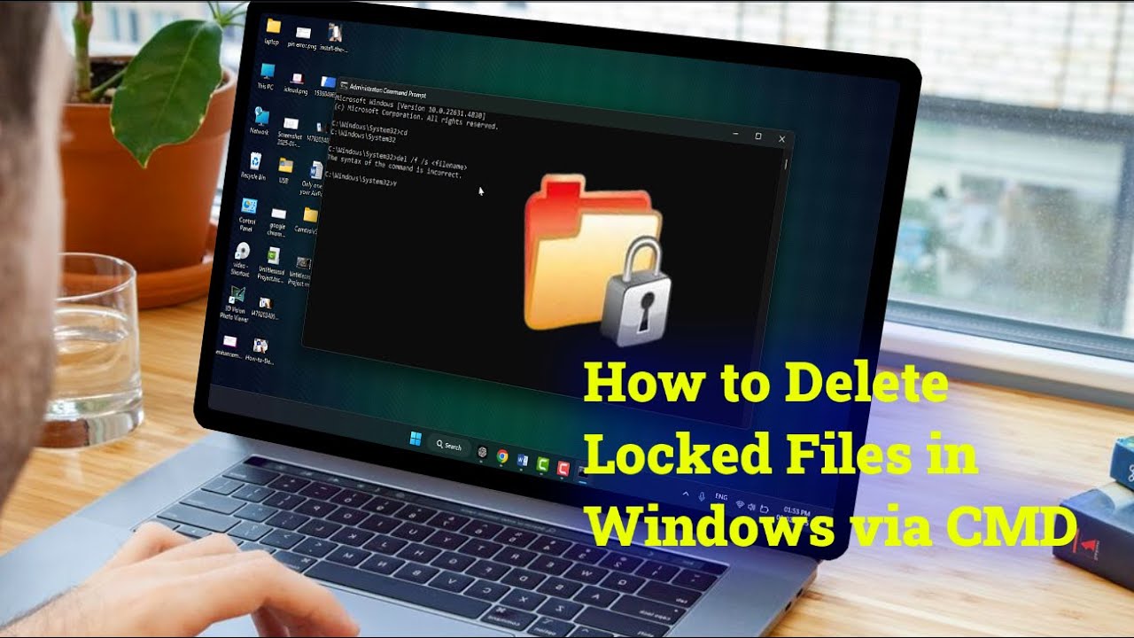 How to Forced Delete Locked Files on Windows 11 - YouTube