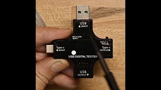 C.K. tries a KJKayJI USB tester