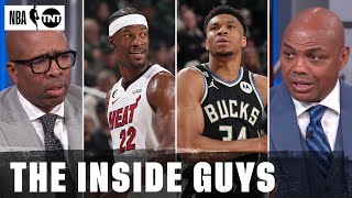 Inside Guys React to Giannis Antetokounmpo's Game 1 Injury | NBA on TNT