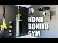 GARAGE PLANS AND LAYOUT | HOME BOXING GYM SETUP