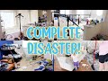 *COMPLETE DISASTER* CLEAN WITH ME! CLEANING MOTIVATION! HOUSE RESET!