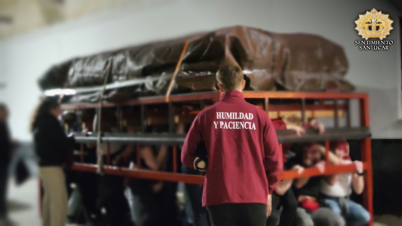 Ensayo 2° del paso de la Cañita (Hdad. de la Humildad y Paciencia) - Sanlúcar de Barrameda 2025