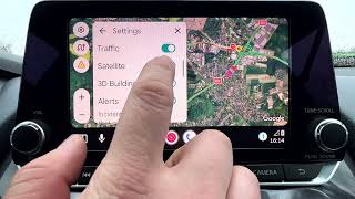 Nissan JUKE II – Как включить спутниковую карту screenshot 5