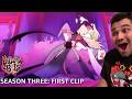 HELLUVA BOSS SEASON 3 First Clip REACTION!