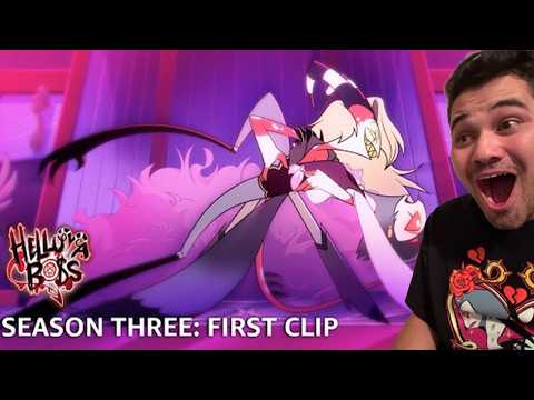 HELLUVA BOSS SEASON 3 First Clip REACTION!