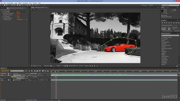 After Effects Tutorial: Sin City Effect