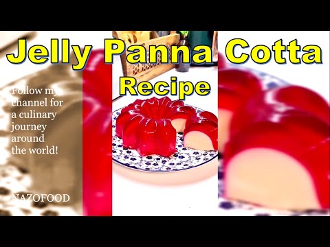 Jelly Panna Cotta Recipe: A Delightful Dessert Extravaganza-4K