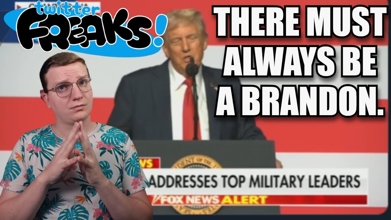 TRUMP IS SLOWLY BECOMING BRANDON - Twitter Freax