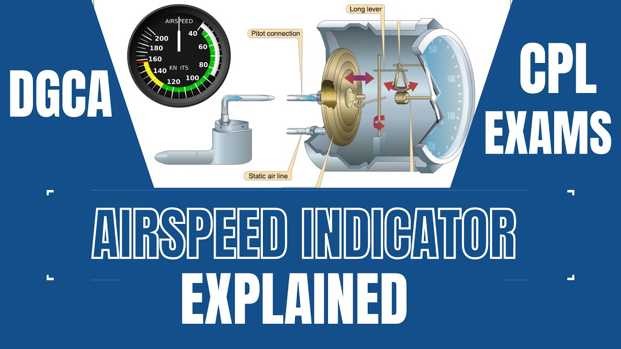 The Airspeed Indicator - Instrumentation #2 | Navigation Series | DGCA CPL Ground Classes