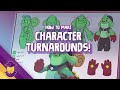 How To Make Character TURNAROUNDS and Sheets!