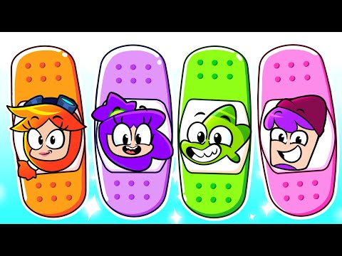 Give Me a Band-Aid 🩹 Viv and Denny's Health Checkup | Funny Cartoons