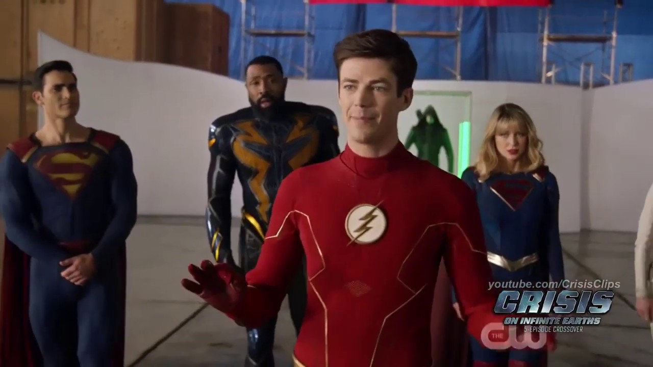 Barry Reveals The Hall of Justice Crisis on Infinite Earths Crossover