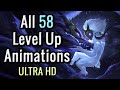 The Evolution of LoR LevelUp animations - ALL 58 Champions LevelUp