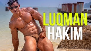 Lk I Tmk Luqman Hakim Zaheruddin Photoshoot Navy Bodybuilder - Heavyweight Category 