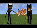 NEW BENDY VS BENDY in Minecraft bendy and the ink machine