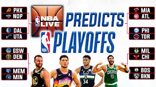 I Simulated The 2022 NBA Playoffs In NBA Live Mobile!