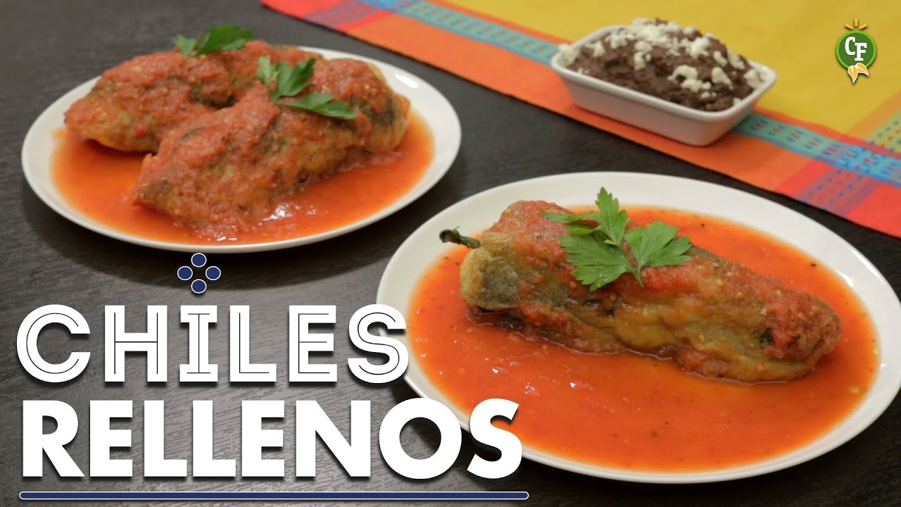 Cómo preparar Chiles Rellenos de Carne Molida? - Cocina Fresca - YouTube