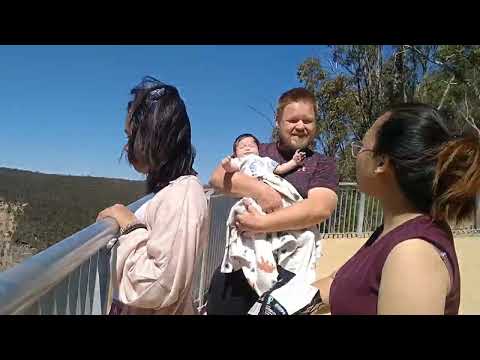 Govetts Leap descent(blackheath Blue Mountai NSW)#travel #tour #ofw