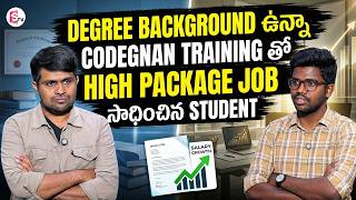 Codegnan | Even Degree Background Student Got High Package Job After Training | SumanTv Nagaraju