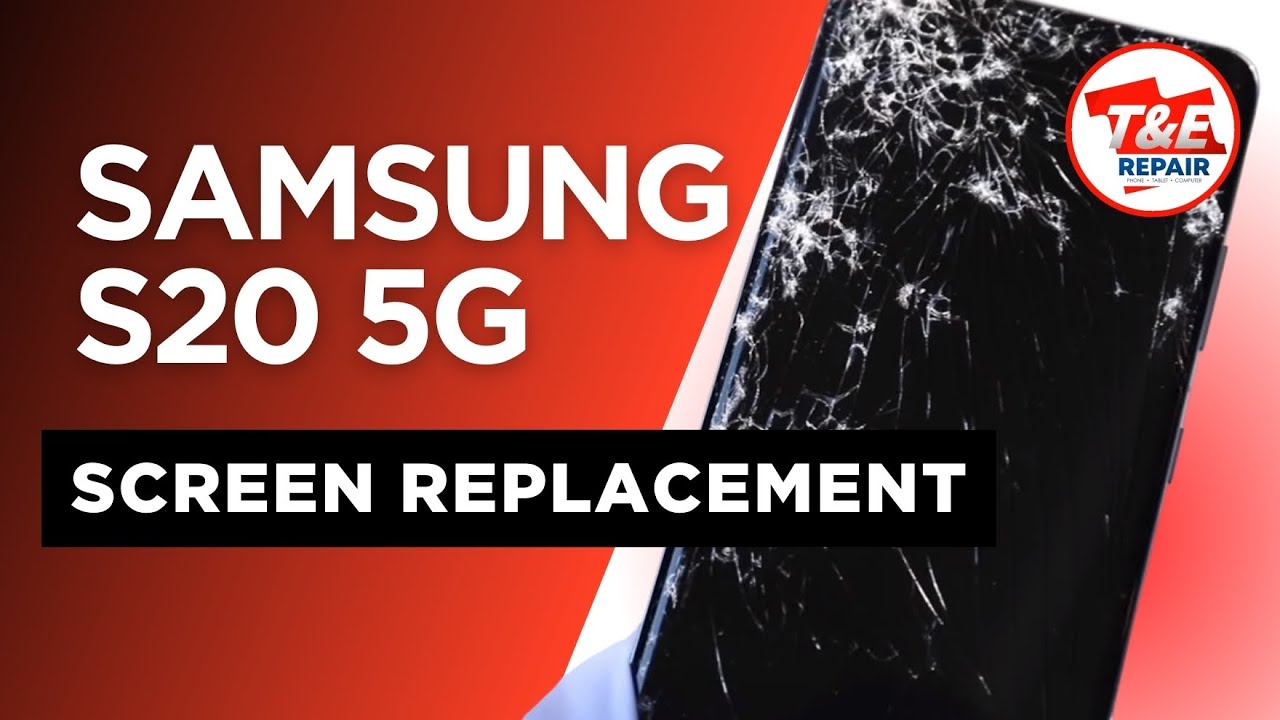 Samsung Galaxy s20 5G Broken screen replacement change it yourself