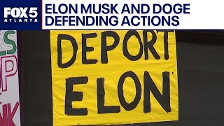 Elon Musk and DOGE defending cuts