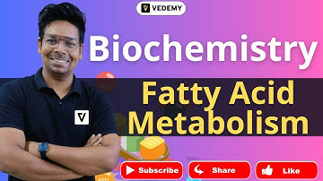 Fatty Acid Metabolism | Biochemistry | By Virendra Singh | CSIR | GATE | DBT | ICMR | CUET | ICAR |